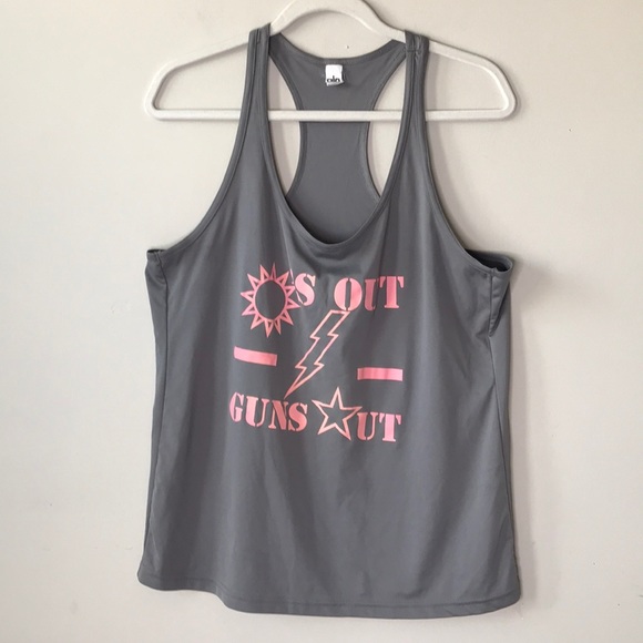 COPY - Alo Graphic Yoga Tank Top - Picture 3 of 9